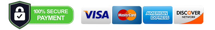 Trust Seal and Credit Cards Accepted